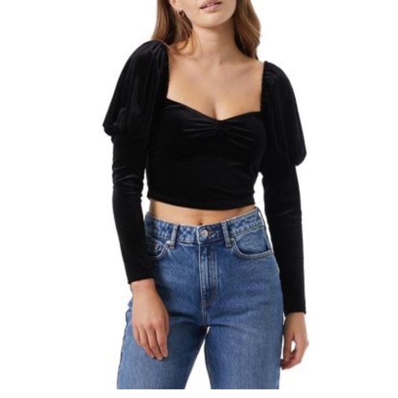 Miss Selfridge Tops - MISS SELFRIDGE PUFFSHOULDER